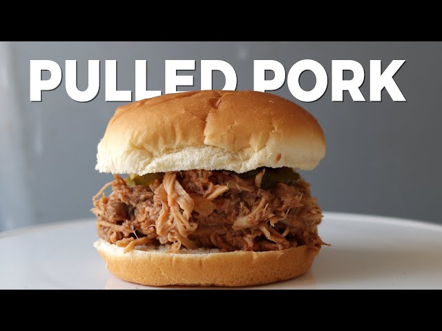 How to Make Pulled Pork in Crock Pot | Easy Pulled Pork Recipe
