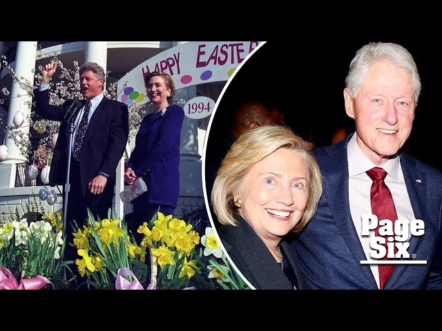 Bill and Hillary Clinton spend Easter ‘in the buffet line’ 