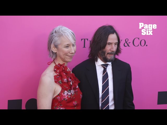 Keanu Reeves packed on the PDA with girlfriend Alexandra Grant 