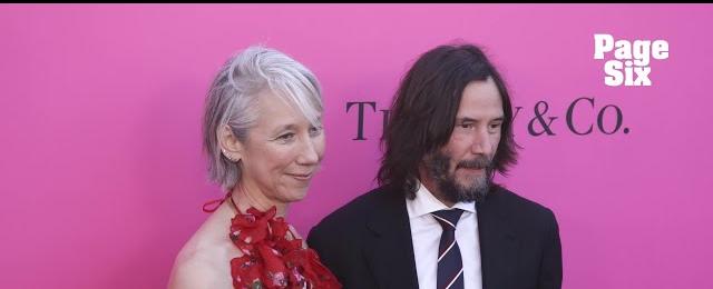 Keanu Reeves packed on the PDA with girlfriend Alexandra Grant