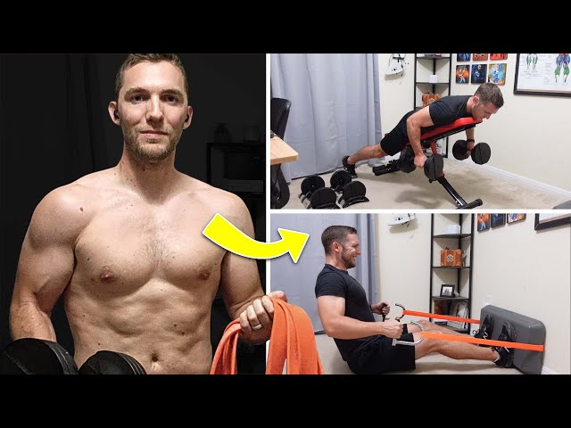 10 Best Exercises for Home Workouts | Dumbbells with Bodyweight OR Resistance Bands