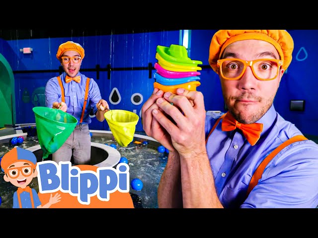 Blippi's Day of Water Play | Kids TV Shows - Full Episodes | Cartoons For Kids | Fun Anime | Moonbug