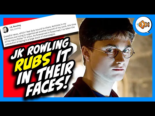 JK Rowling TROLLS Activists Over Harry Potter TV Series WIN!