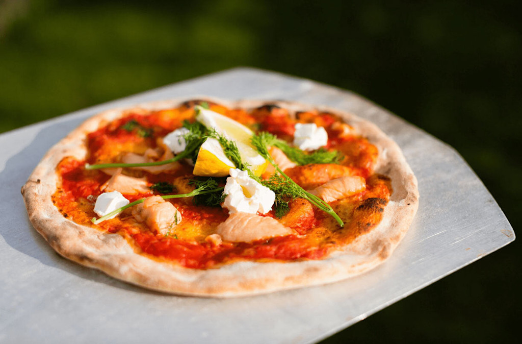 Scandinavian Salmon and Cream Cheese Pizza Recipe — Ooni Europe