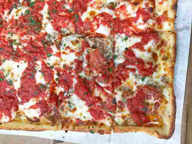 A Classic Sicilian Pizza Recipe Served New York-Style