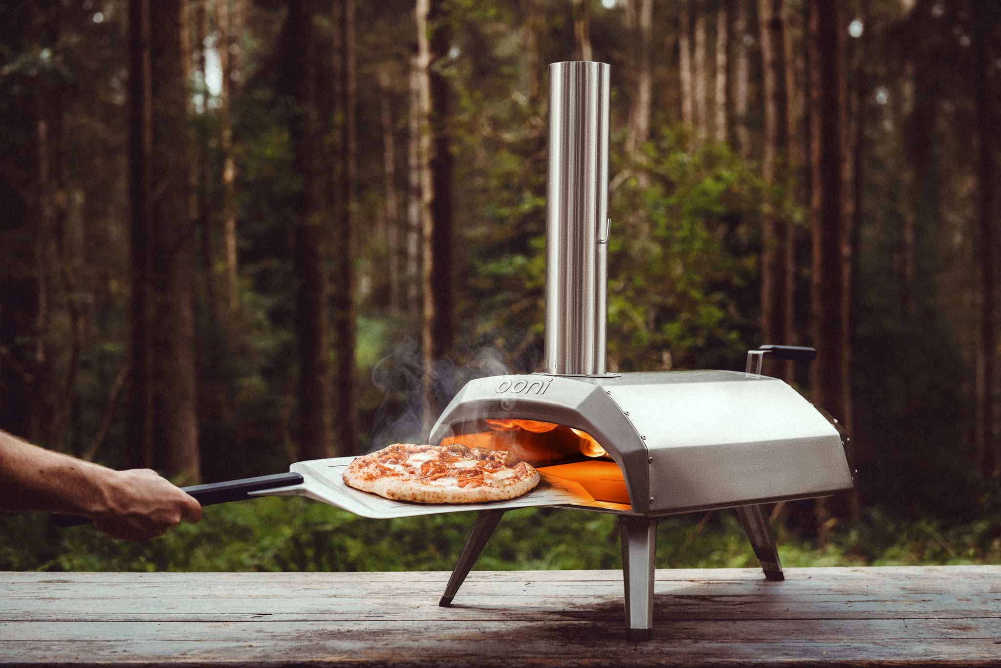 Ooni Fyra 12 Wood Pellet Portable Outdoor Pizza Oven - UU-P0AD00 : BBQGuys