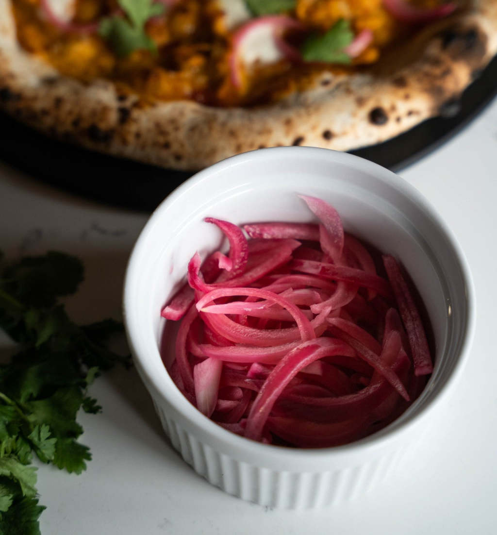 Quick Mexican Pickled Onions - Garnish & Glaze