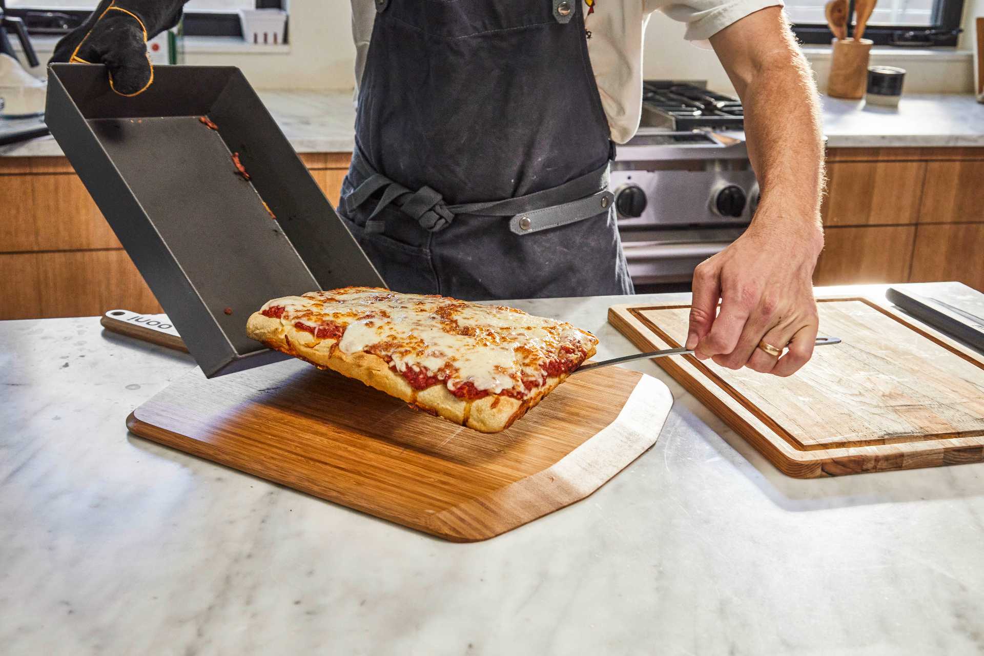 Pizza Chaude Au Fromage Extensible