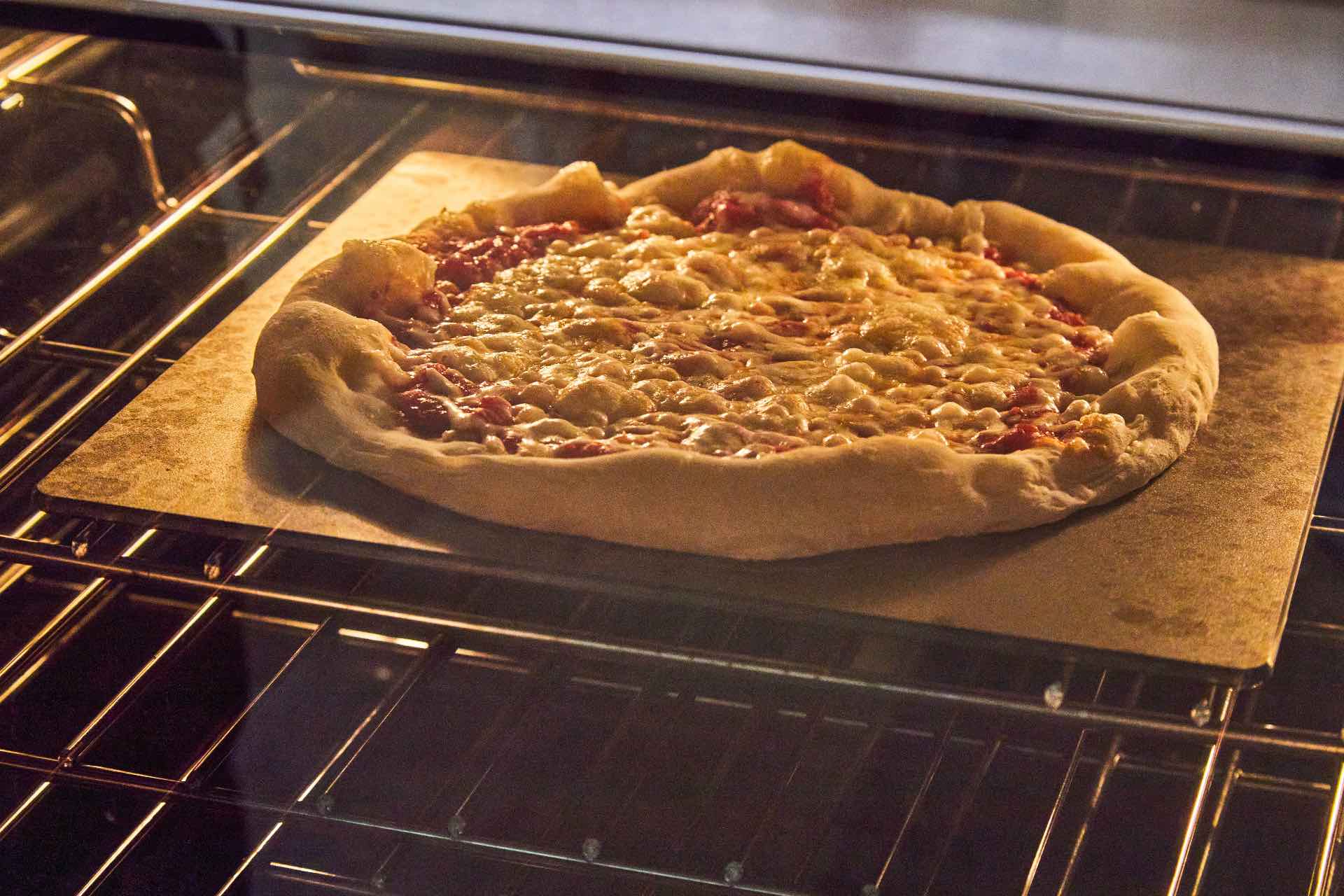 NY style made in home oven on baking steel : r/Pizza
