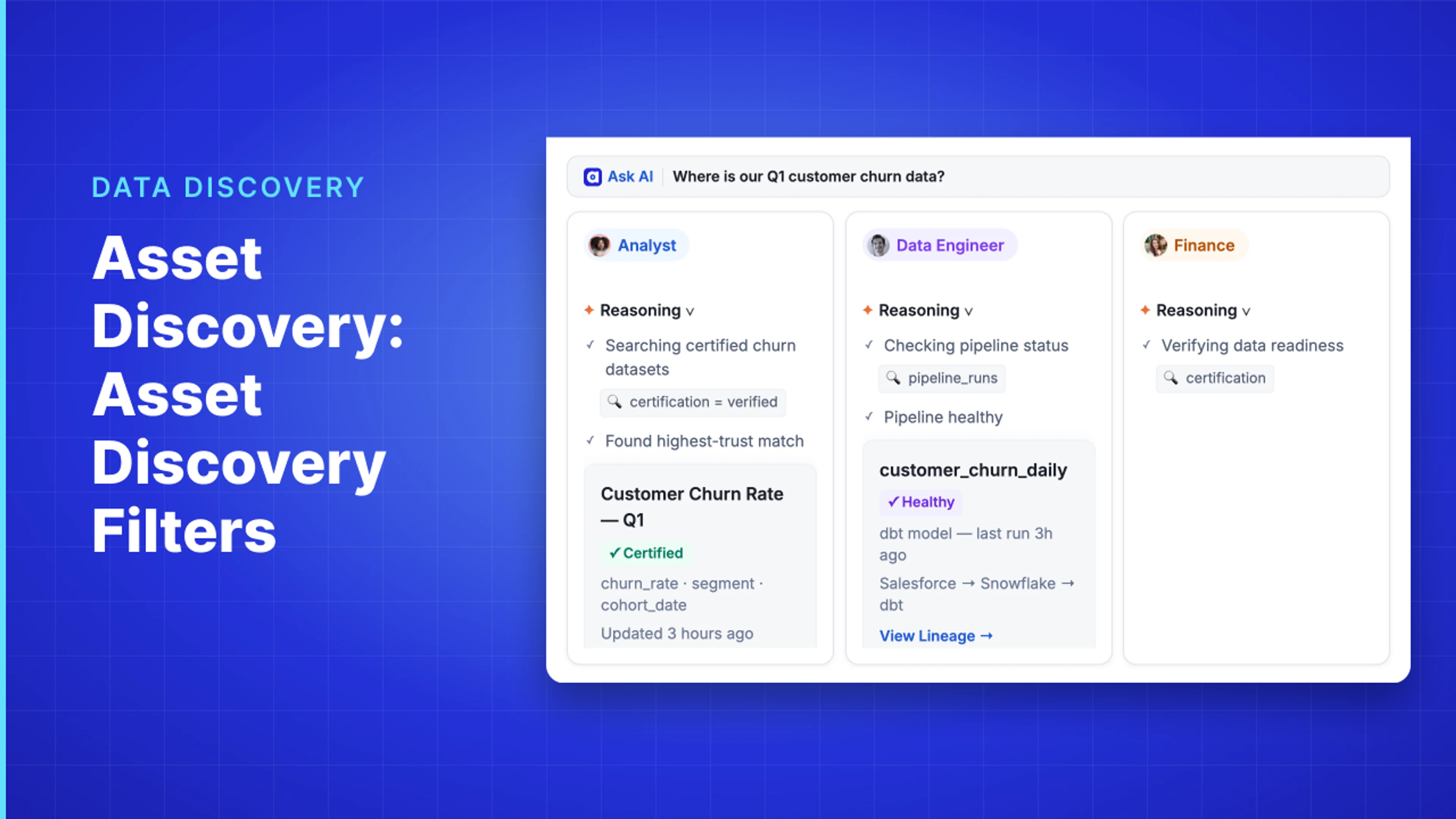 Demo Hub — Asset Discovery: Asset Discovery Filters