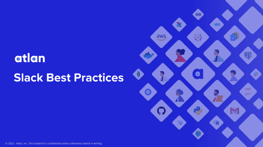 Atlan Slack Best Practice SG