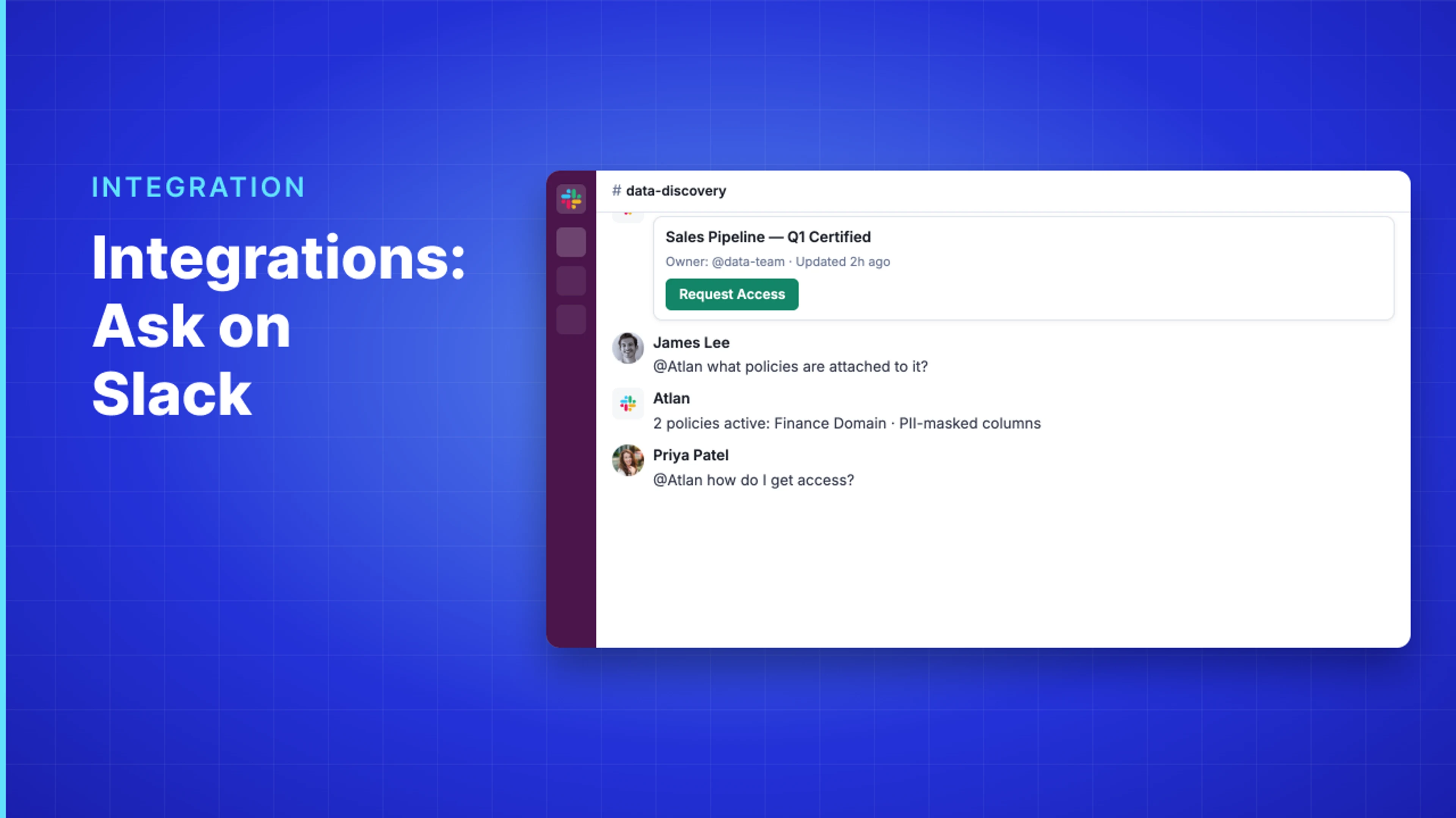 Demo Hub — Integrations: Ask on Slack