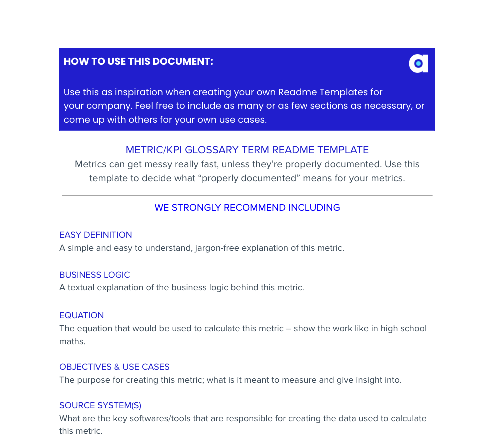 Readme metric sg