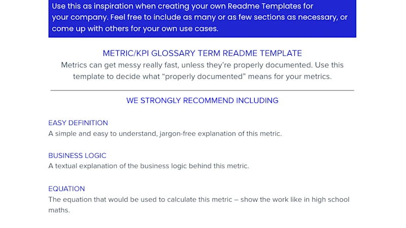 Readme metric sg