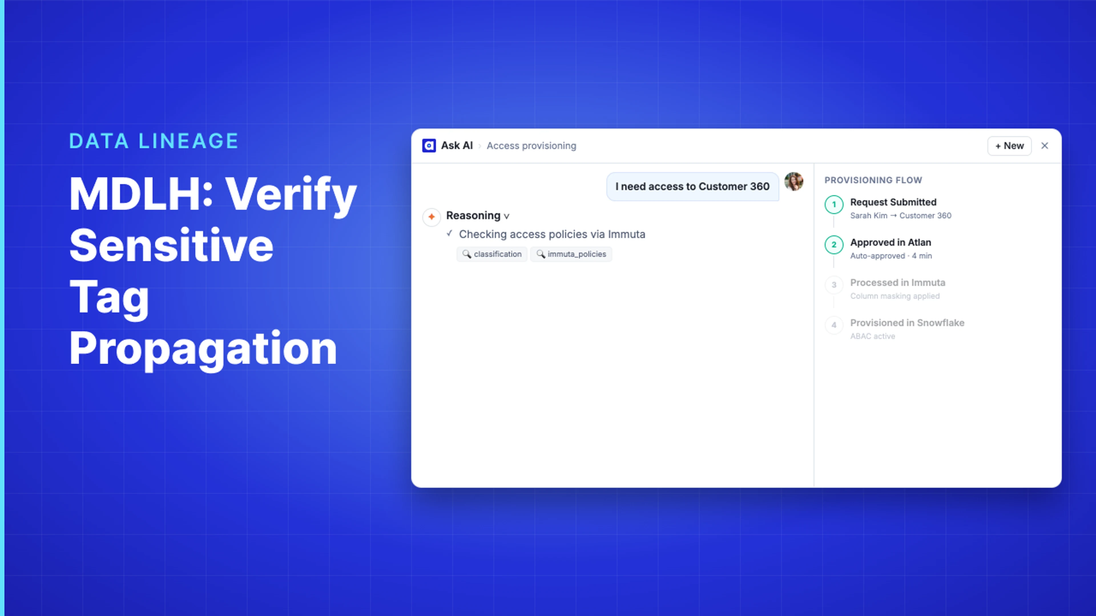 Demo Hub — MDLH: Verify Sensitive Tag Propagation
