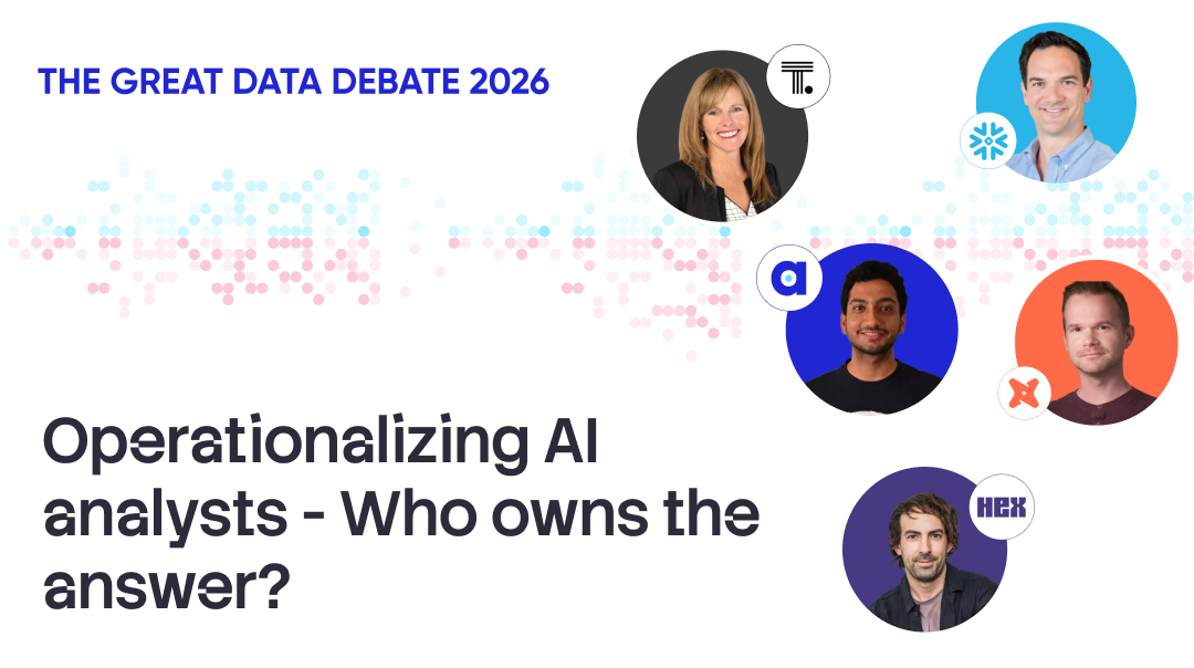 Operationalizing AI analysts