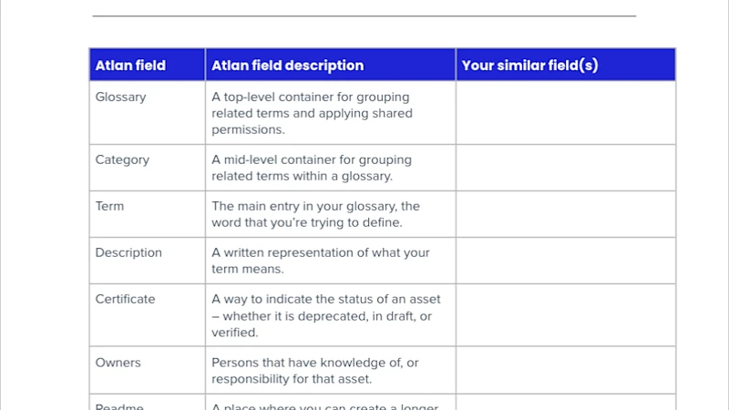 Glossary Parity SG