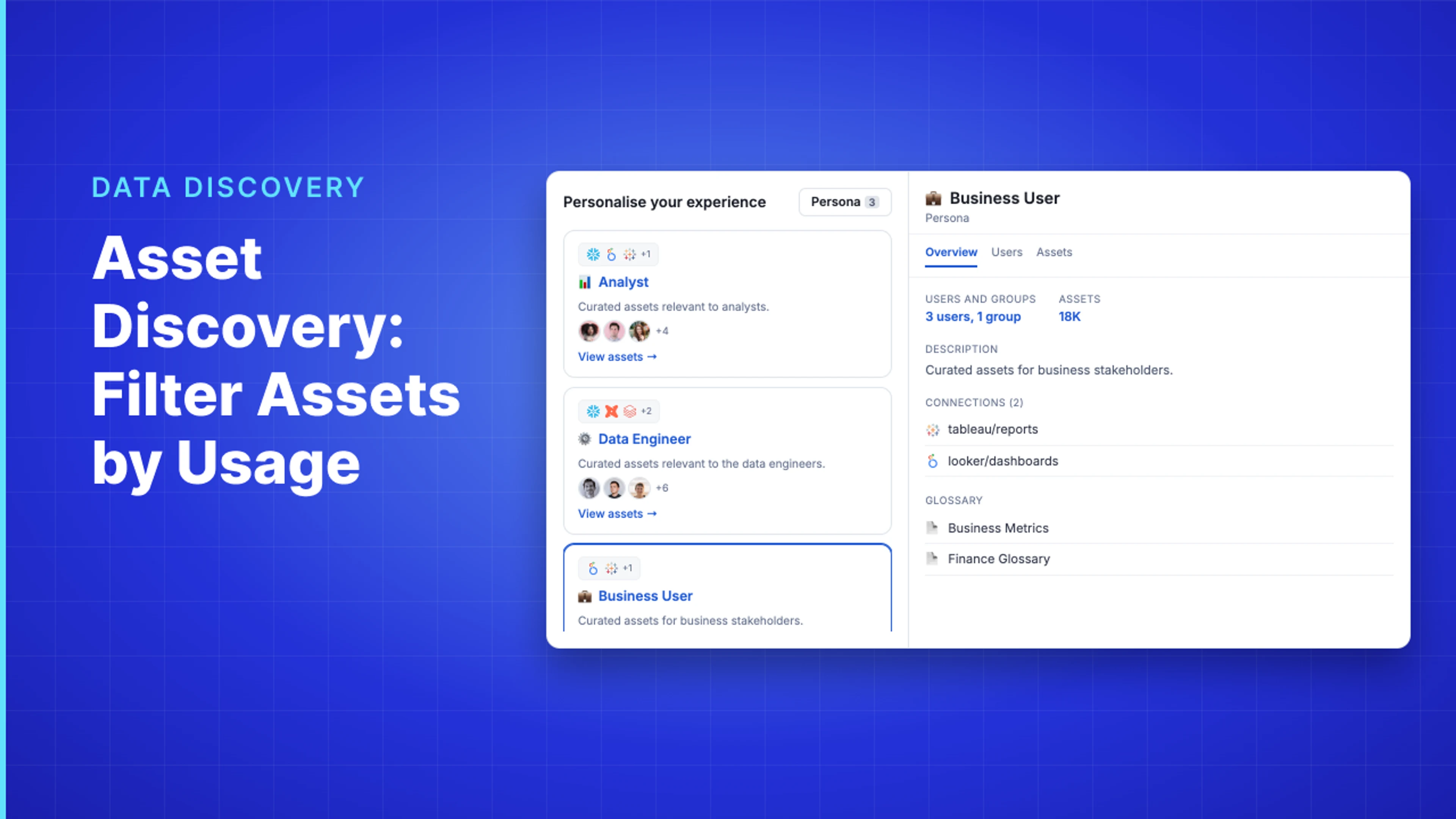 Asset Discovery: Filter Assets by Usage