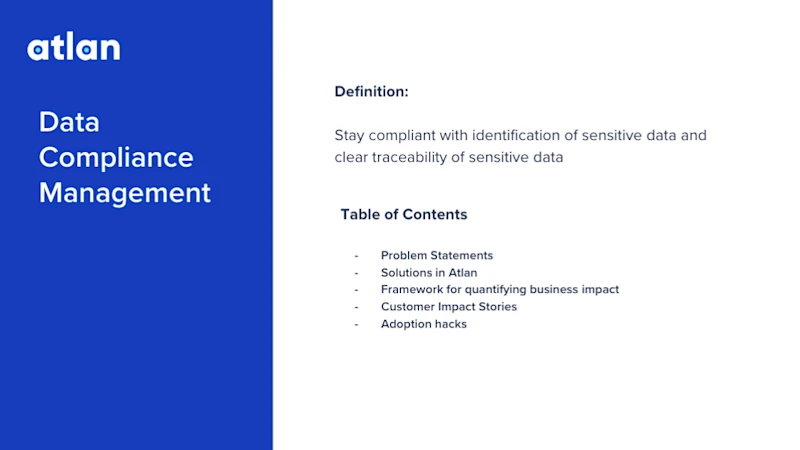 Use Case Guide: Compliance Management SG