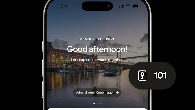 Unlock your hotel room with the Strawberry app