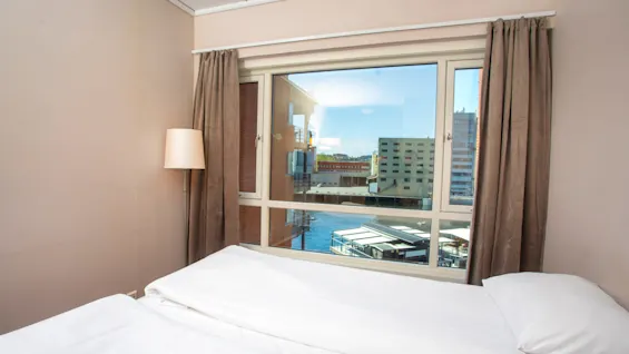 Home Hotel Bryggeparken, compact doubleroom with a view 