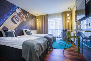 Hotel room at Comfort Hotel Vesterbro