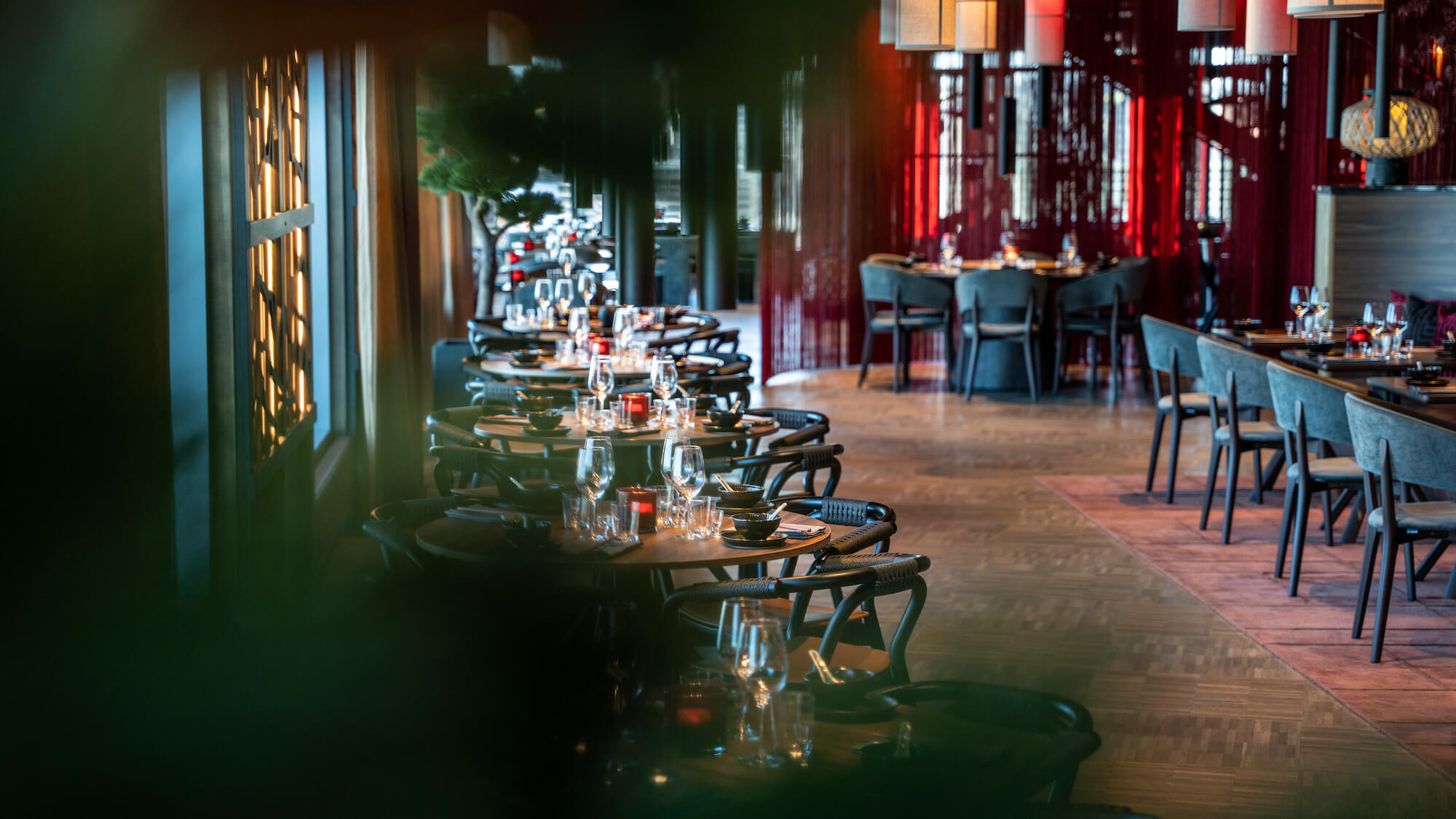 Interior at Restaurant Fei in Gothenburg.