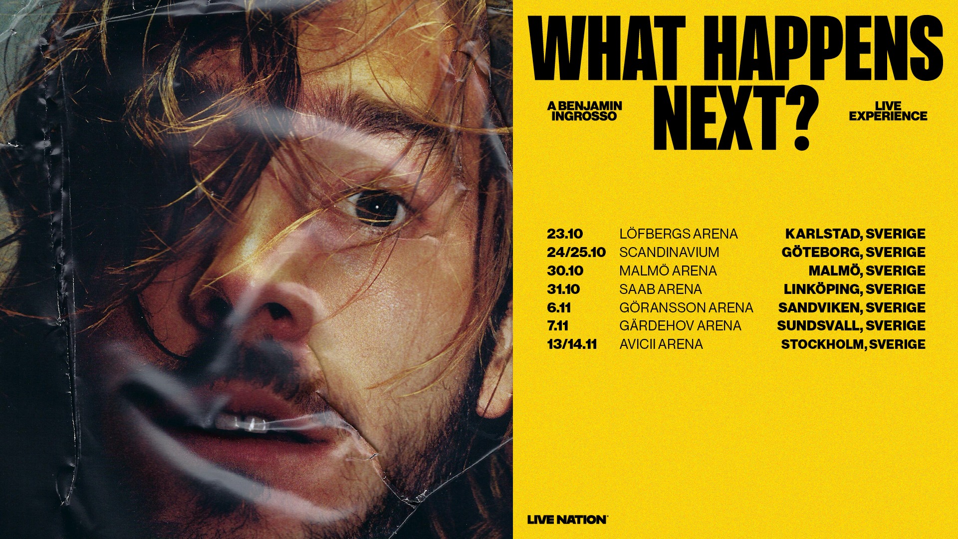 Förköp till Benjamin Ingrosso – What Happens Next?