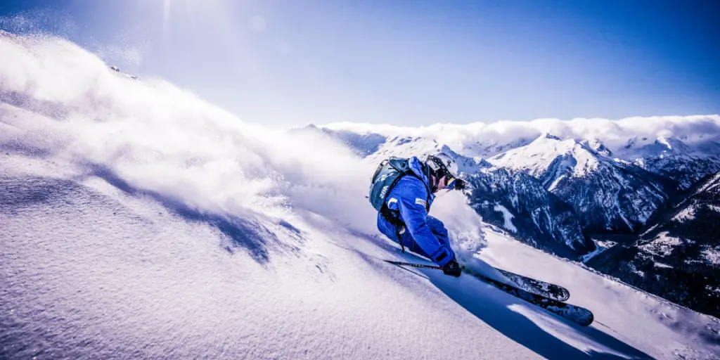 Downhill skiing sts alpereiser