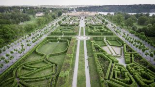 Barockträdgården på Drottningholms slott. Kungl Hovstaterna, Foto: Raphael Stecksen