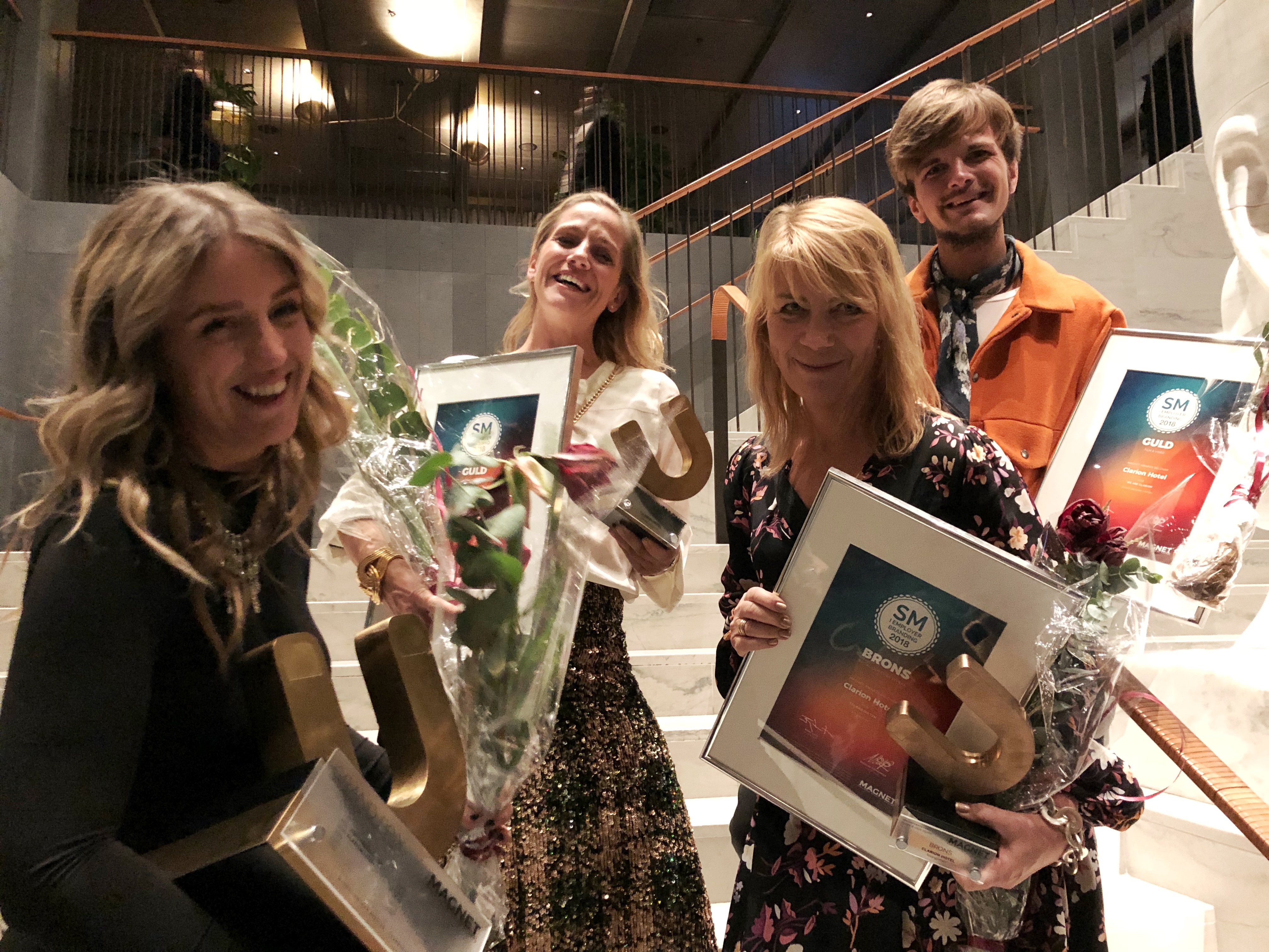 Clarion Hotel på Magnet Awards 2018