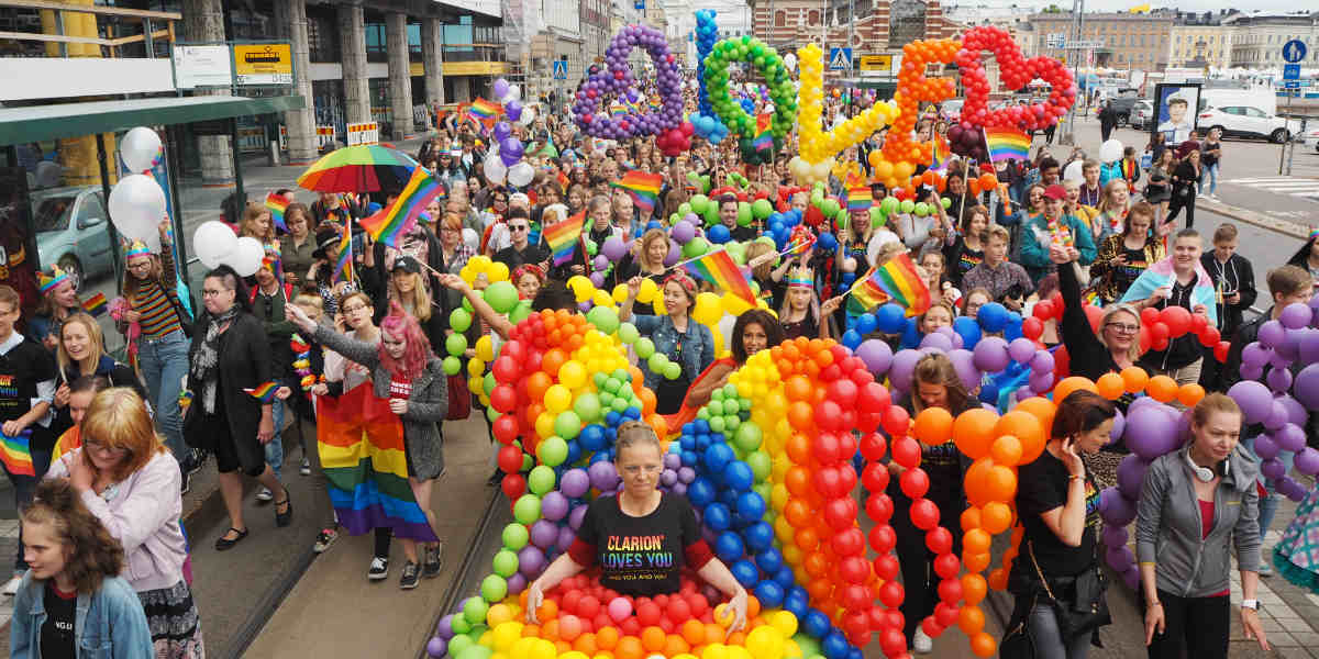 Helsinki Pride Paradessa 2018