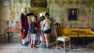 Barnvisning på Västa Vrams Prästgård, Lund