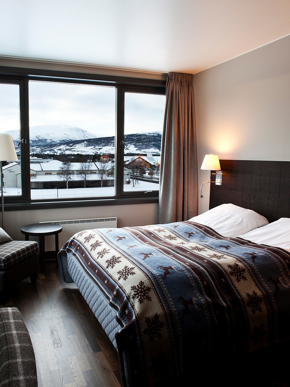 Cosy bedroom at Quality Hotel™ Skifer in Oppdal.