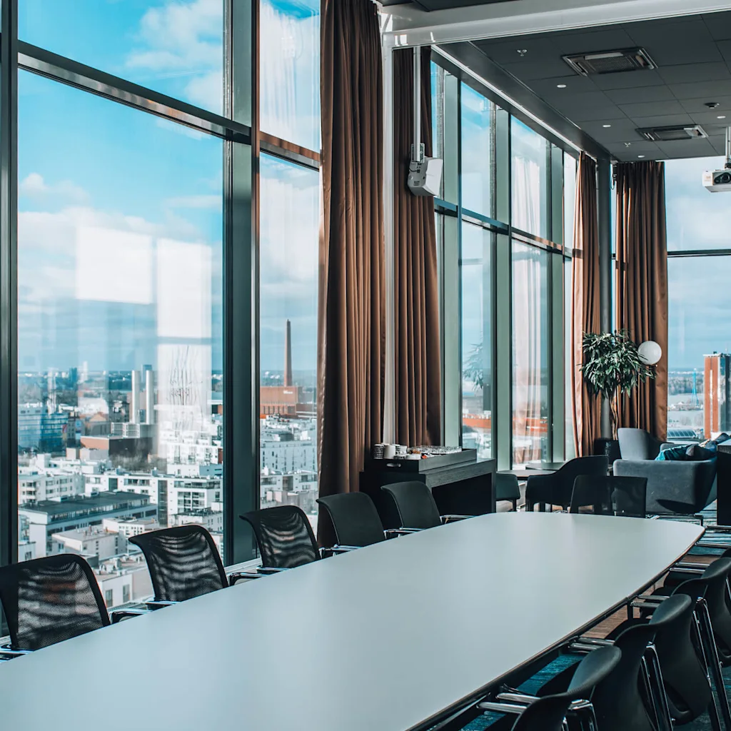 Conference room with view at Clarion Hotel Helsinki