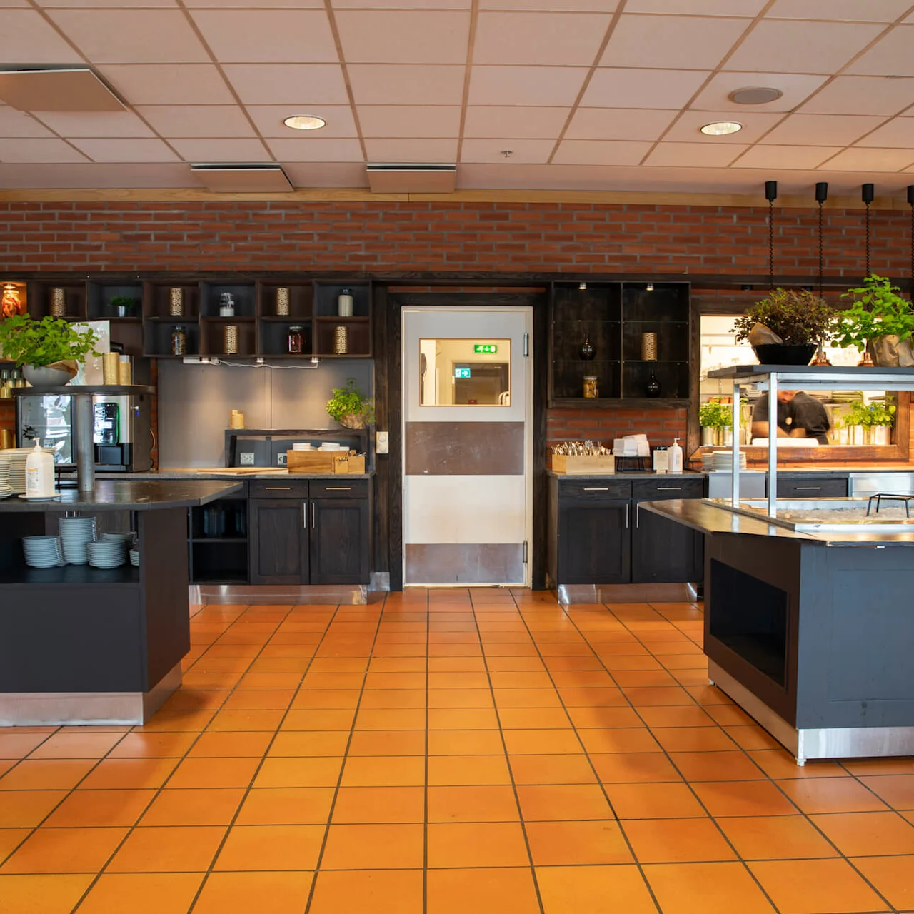 Buffet area at Home Hotel Bryggeparken 