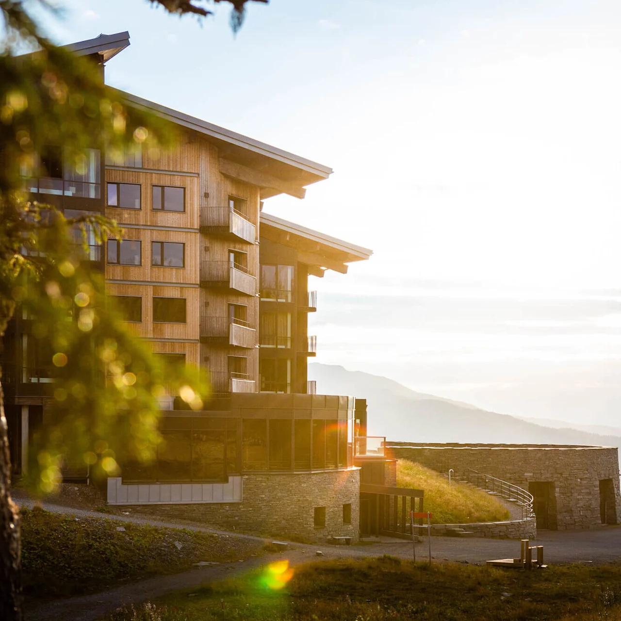 View of Copperhill Mountain Lodge in Åre.