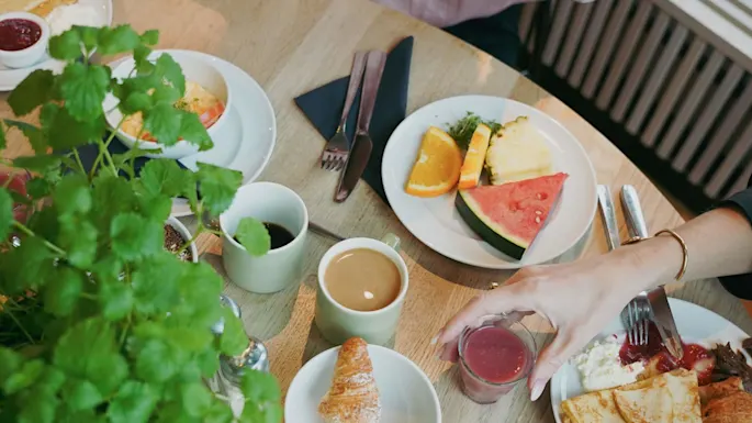 Breakfast at Comfort Hotel