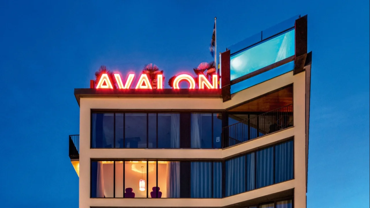 Exterior of Avalon in Gothenburg.