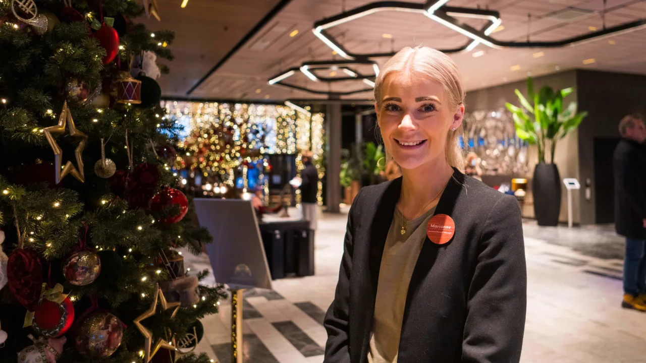 Portrait of Assistant Hotel Director at Clarion Hotel ® The Hub in Oslo.