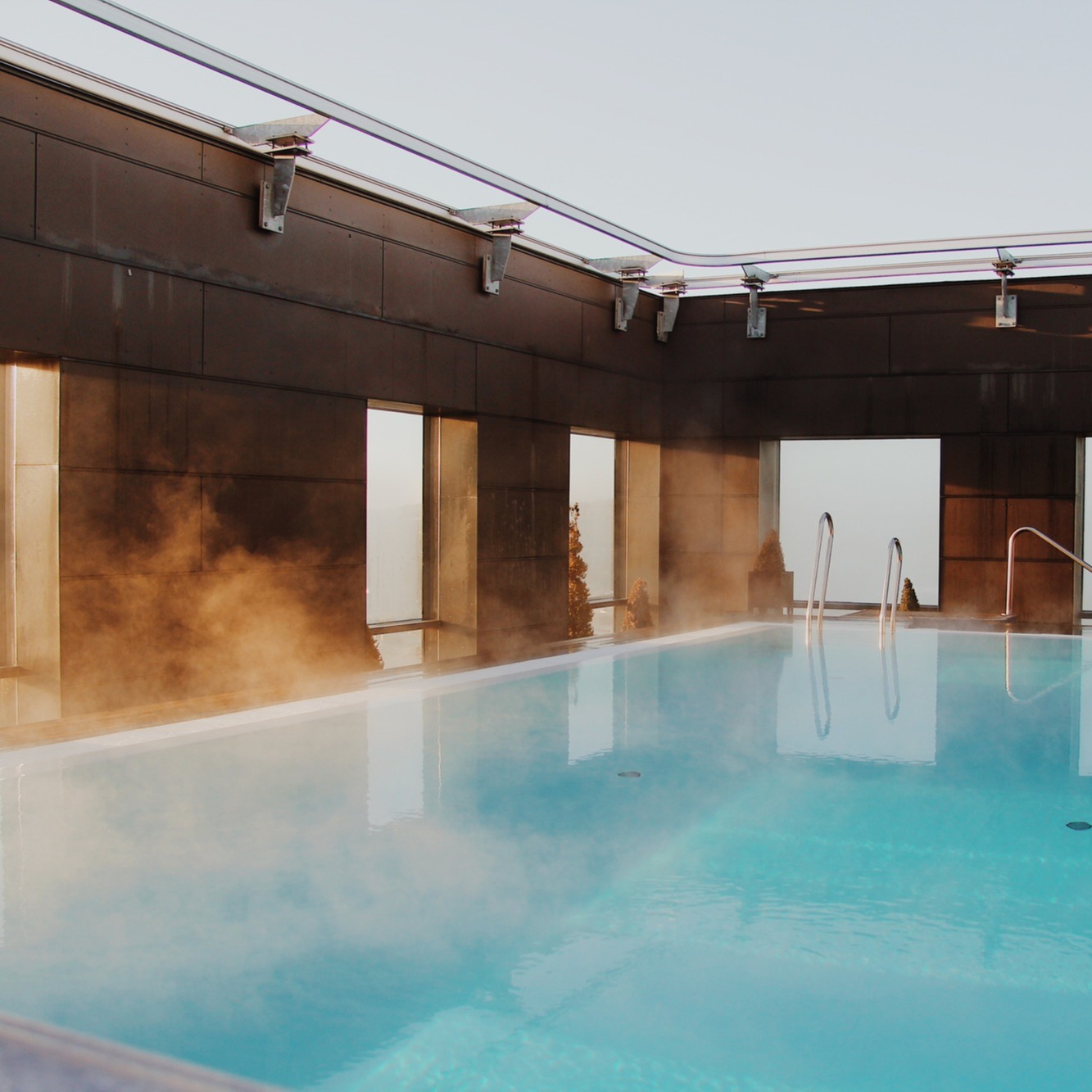The rooftop pool at Clarion Hotel® Post in Gothenburg.