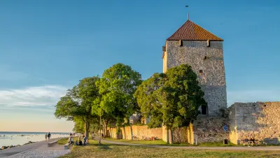 Visby in the summer