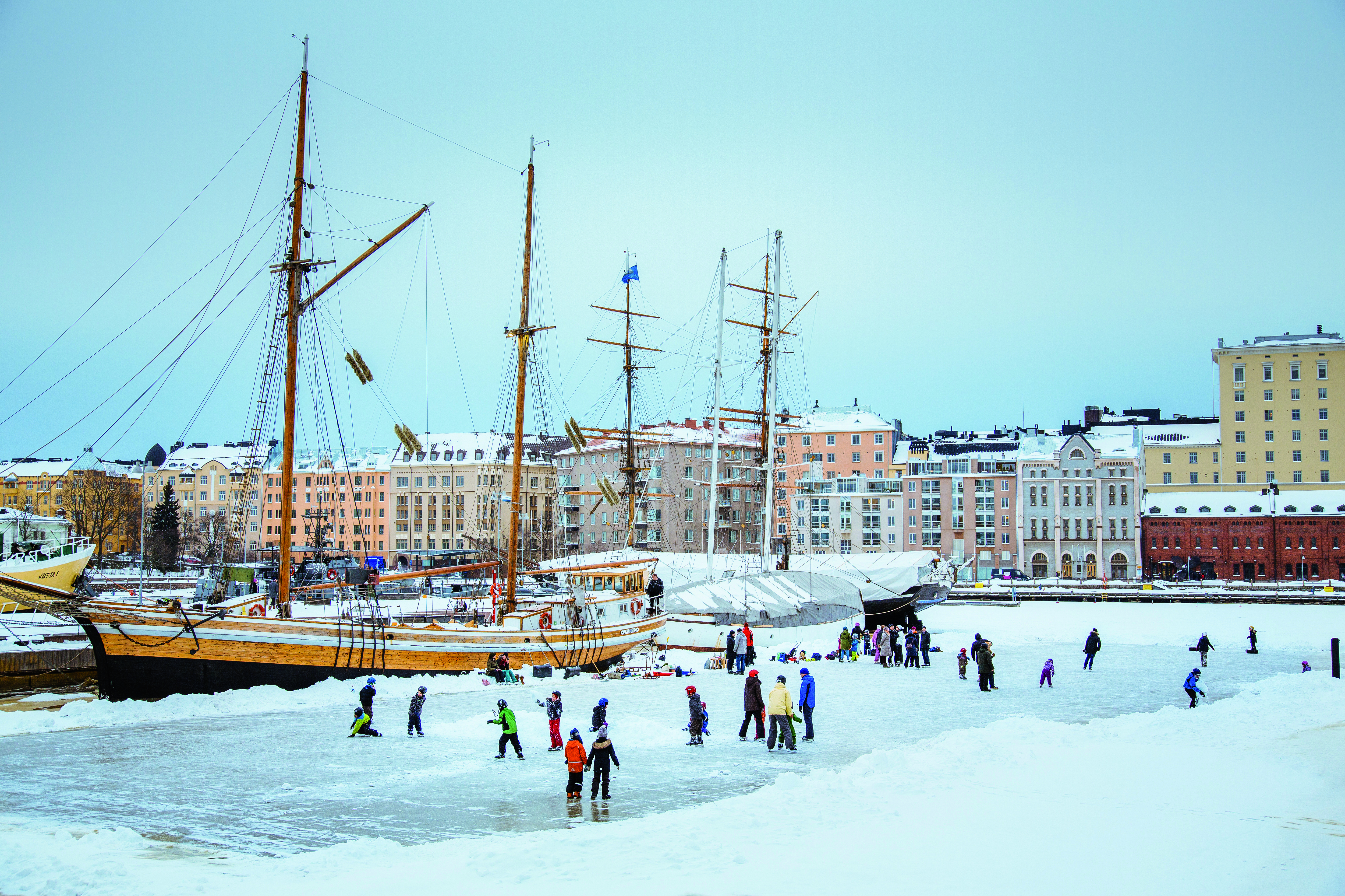 Helsinki in winter