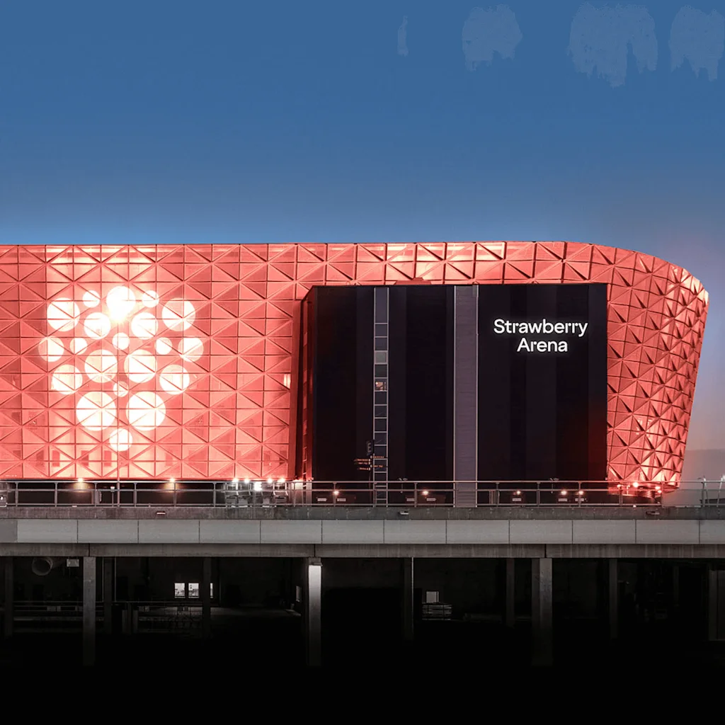 Strawberry Arena at Solna.