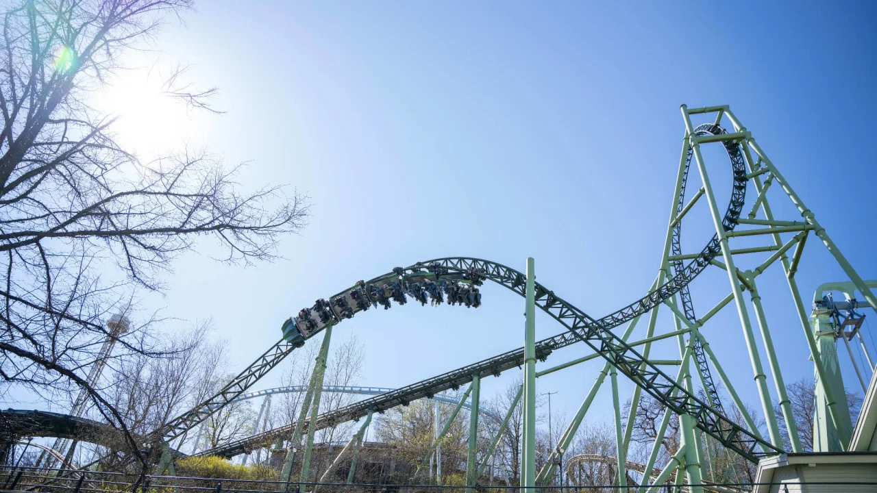 Karusell Helix på Liseberg i Göteborg.