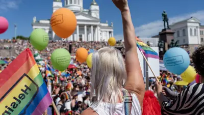 Pride parade - Helsinki city