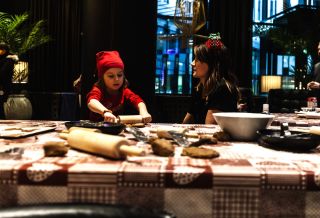 Baking gingerbread Clarion Hotel Helsinki Airport 