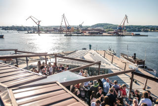 Comfort Hotel Göteborg - View from rooftop bar