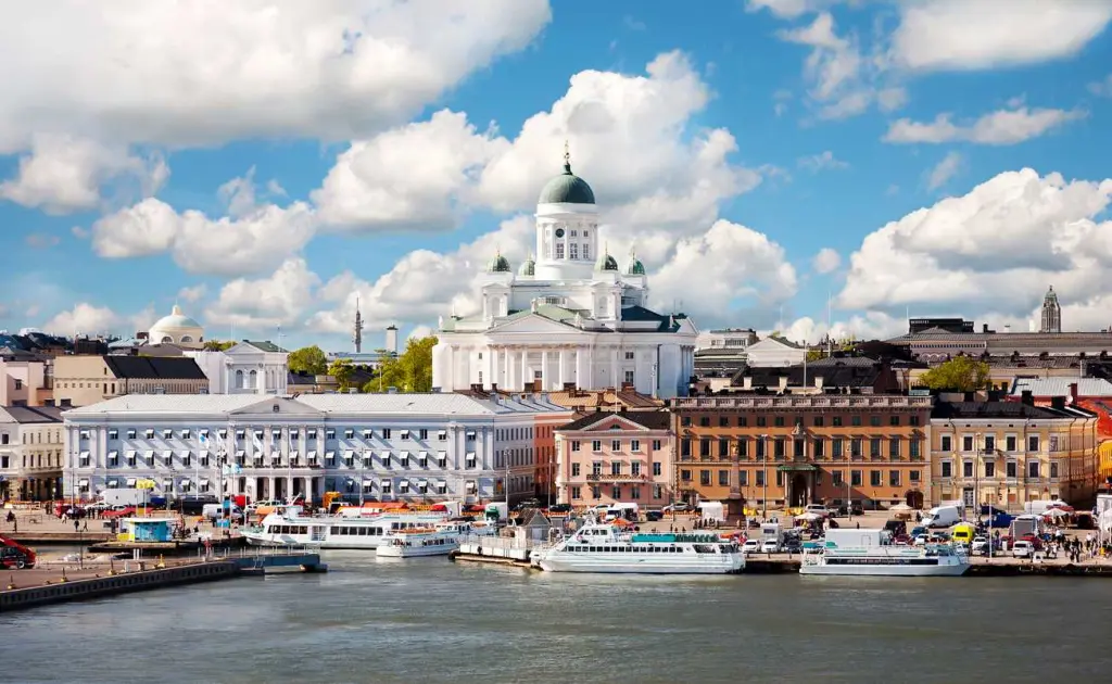 Skyline of Helsinki