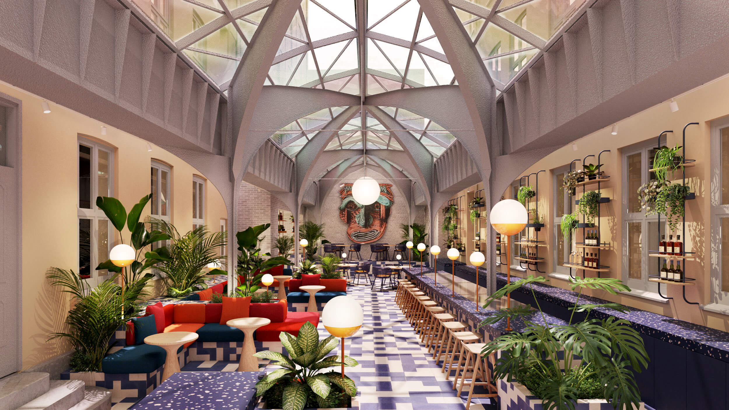 Hobo Oslo – Common area – Green house_original